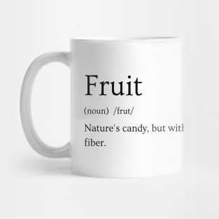 Fruit Funny Definition Mug